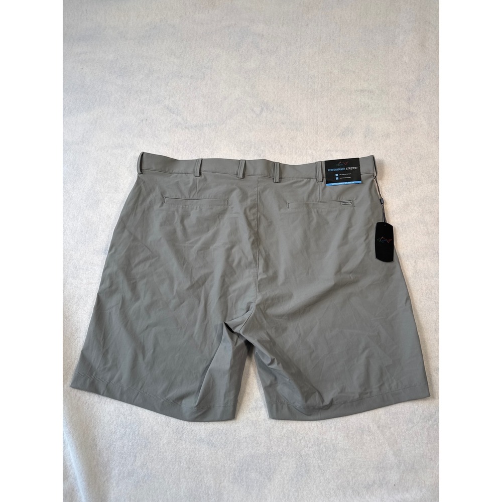 Greg Norman Golf Shorts men size 42 Grey Performance Stretch UPF Protection NWT - Picture 4 of 8